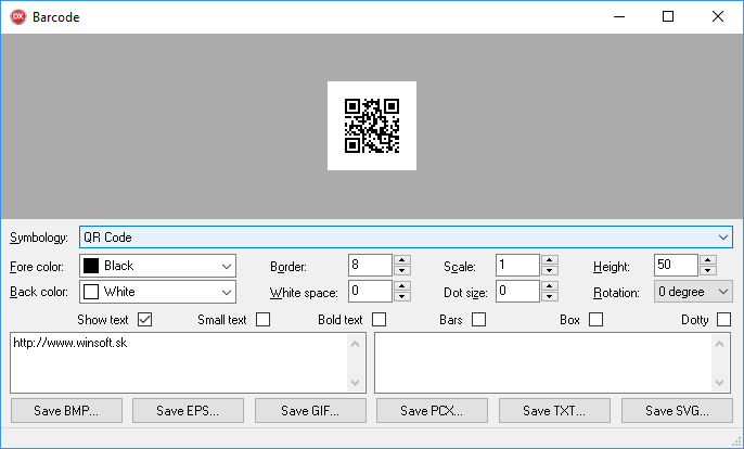 Winsoft Barcode v4.9 for Delphi/C++ Builder 5 - 10.4 Full Source