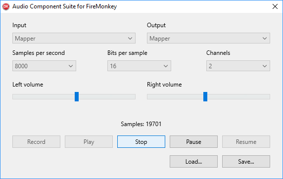 Winsoft Audio Component Suite for Firemonkey 1.2 for Delphi/C++ Builder XE7-10.3 Full Source