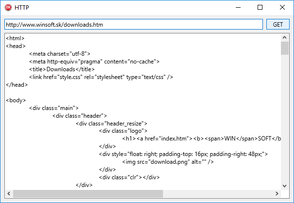 WinInet Component Suite for FireMonkey demo example