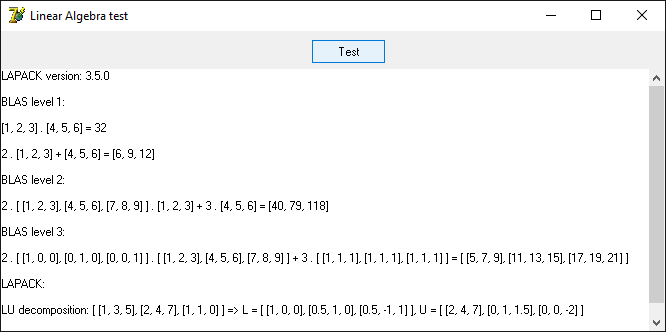 Winsoft Linear Algebra 1.4 Full Source