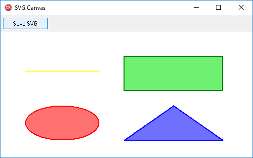 SVG Canvas example