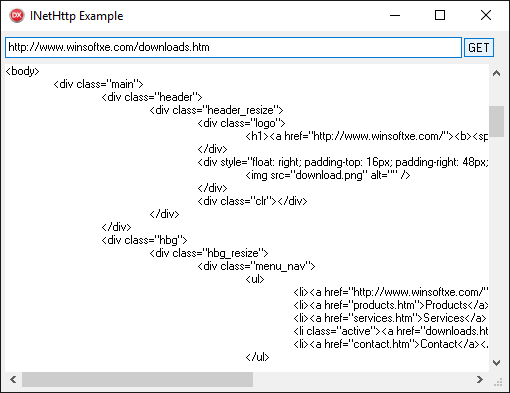 Winsoft WinInet Component Suite v4.4 Full Source